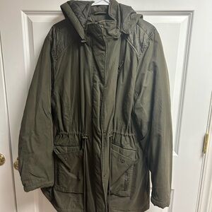 Lane Bryant Olive Green Jacket